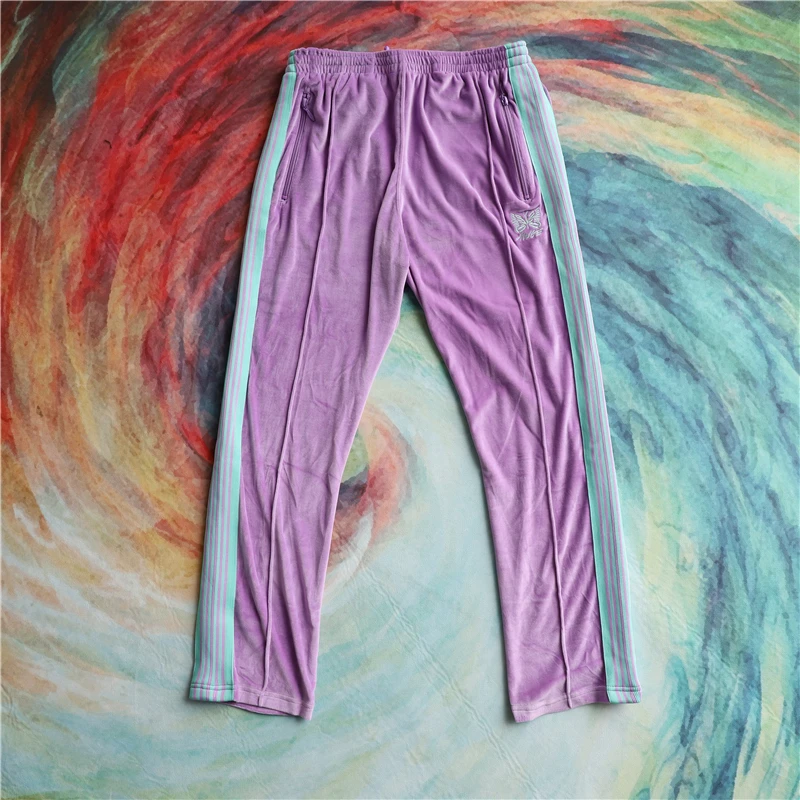 Брюки с иглами AWGE X мужские и женские повседневные спортивные брюки 19SS узкие