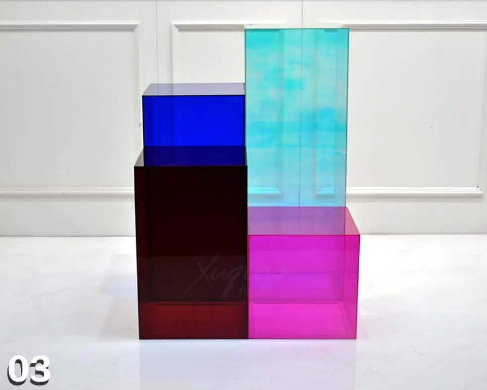 

Clothing store display stand creative water stage women's props acrylic stand model stage window