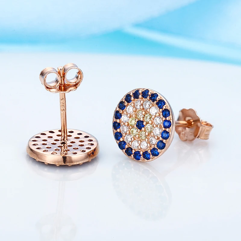 Женские серьги-гвоздики TONGZHE модные ювелирные украшения из стерлингового