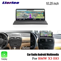 car multimedia dvd player for bmw x3 e83 2004 2010 android radio navigation stereo audio idrive carplay gps system 10 25 inch