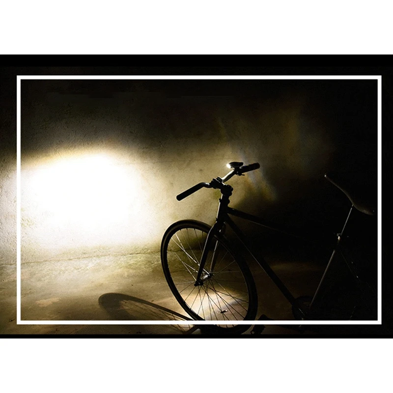 

Usb Rechargeable Bike Headlight and Bicycle Taillights 4 Light Mode Fits Suitable for 22mm-35mm Handlebars Bicycles