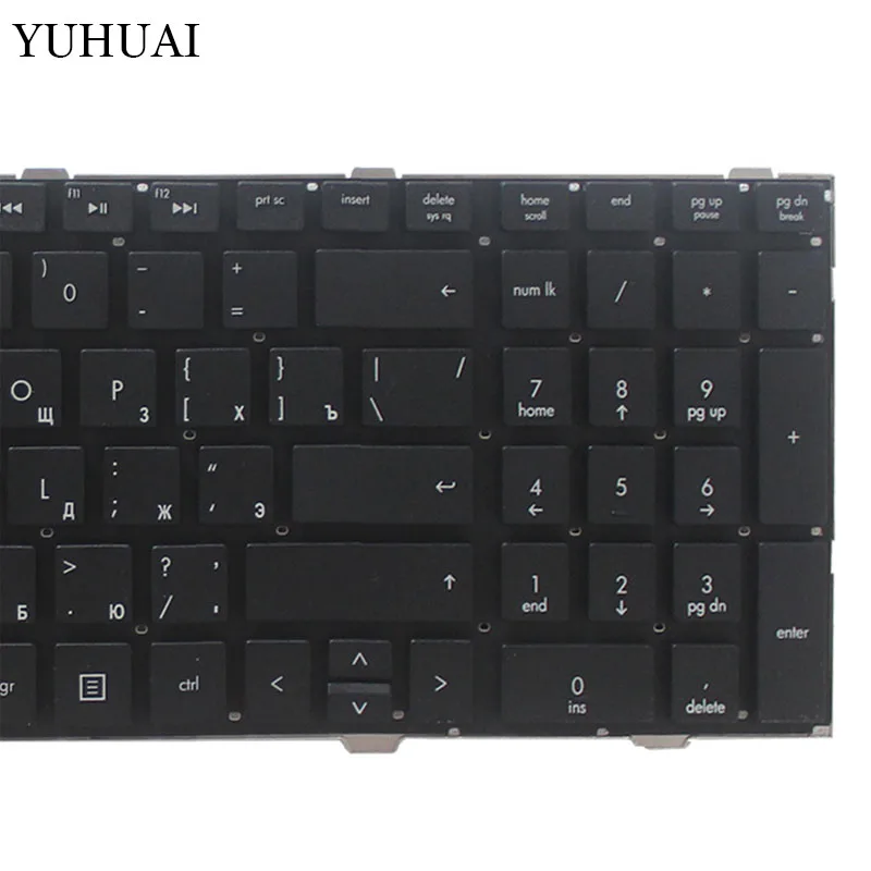 Новая русская клавиатура для ноутбука hp probook 4540 4540S 4545 4545S 4740 4740S noframe Black RU