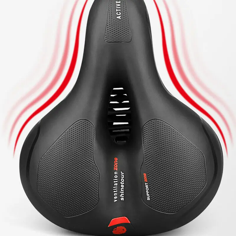 Удобная Экстра широкая полая велосипедная Подушка универсальная горная