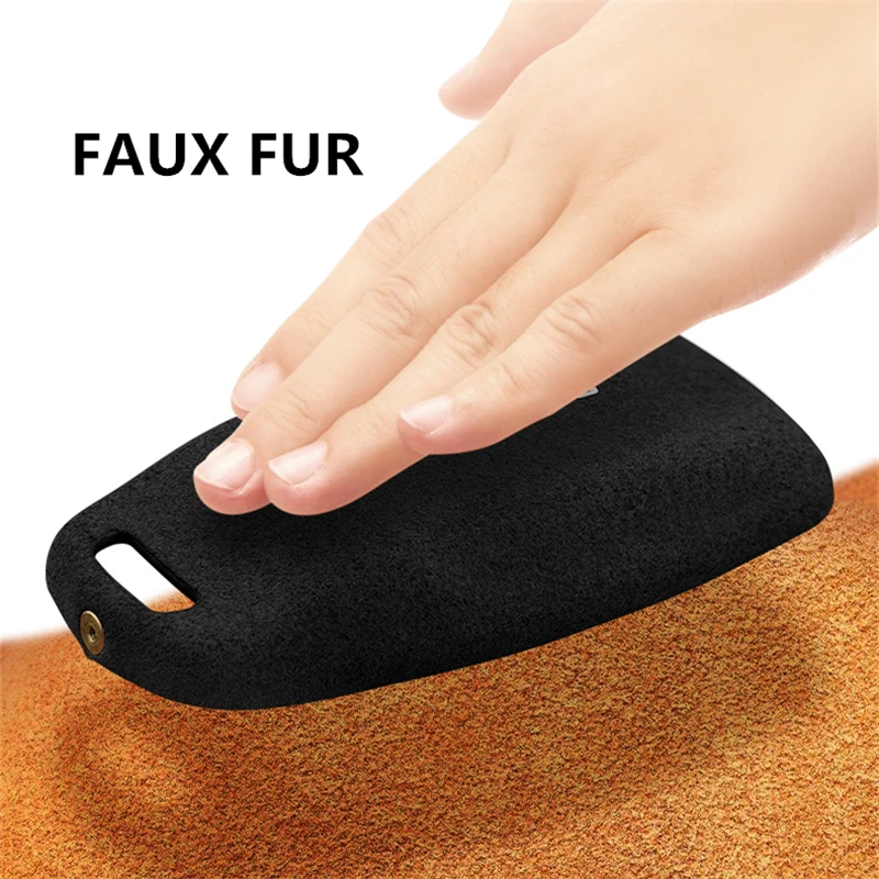 Новый замшевый защитный чехол для ключа автомобиля из цинкового сплава Audi A1 A3 A4 A5