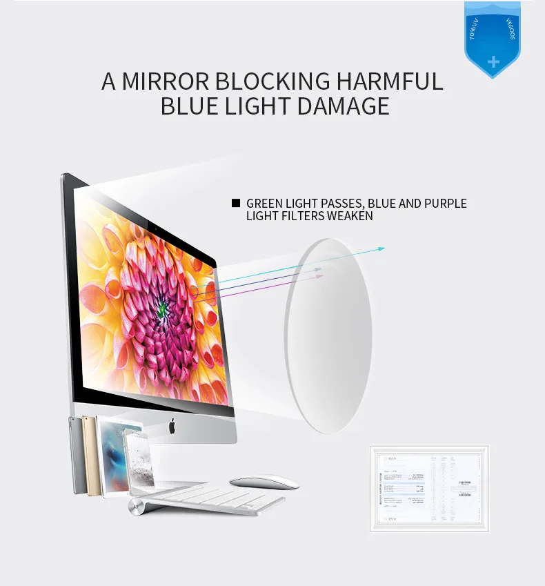 MIZHO золотые высококачественные овальные металлические защитные очки