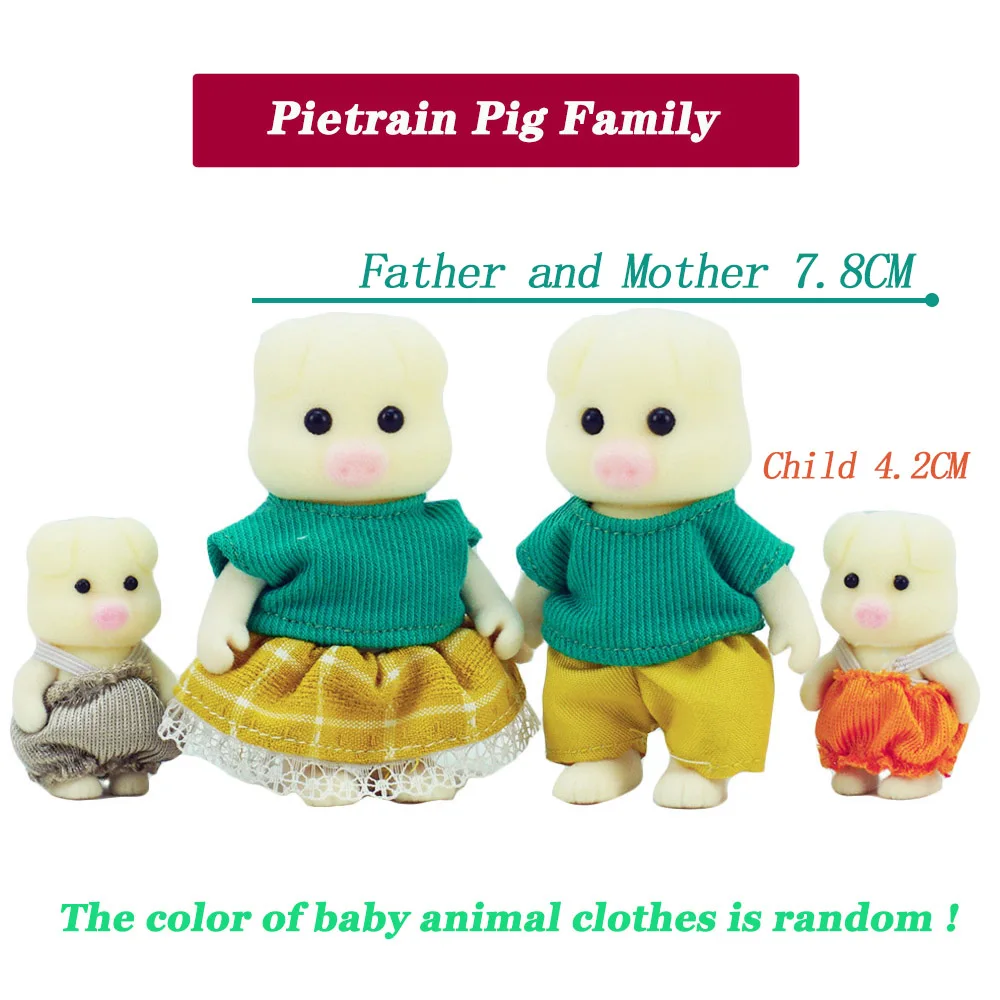 Новая миниатюрная мебель кукольный домик 1:12 детская игрушка пьешлейф свинка лес