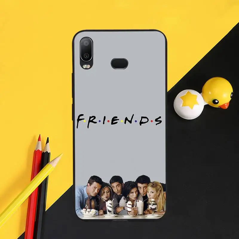 PENGHUWAN Perk Coffee friends DIY Printing Phone Case cover Shell For Samsung A10 A20 A30 A40 A50 A70 A71 A51 A6 A8 2018 | Мобильные