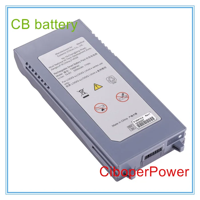 High Quality Battery for 5120410-2 5422172 TWBP42 Battery For LOGIQ-e LOGIQ-i Vivid-e Ultrasound machine Battery