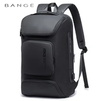 bange fashion new style large capacity usb charging backpack wear resistant oxford casual travel bag for male female mochila