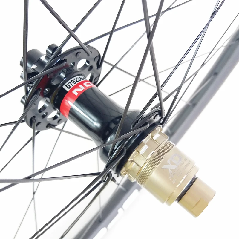 29er MTB XC 34 мм карбоновые бескамерные колеса 28 Внутренний клинчер 30 Глубокий UD 3K 12K