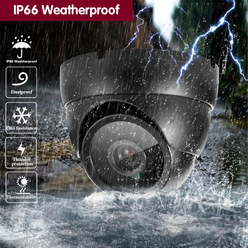 Камера видеонаблюдения AHD аналоговая Водонепроницаемая уличная камера с