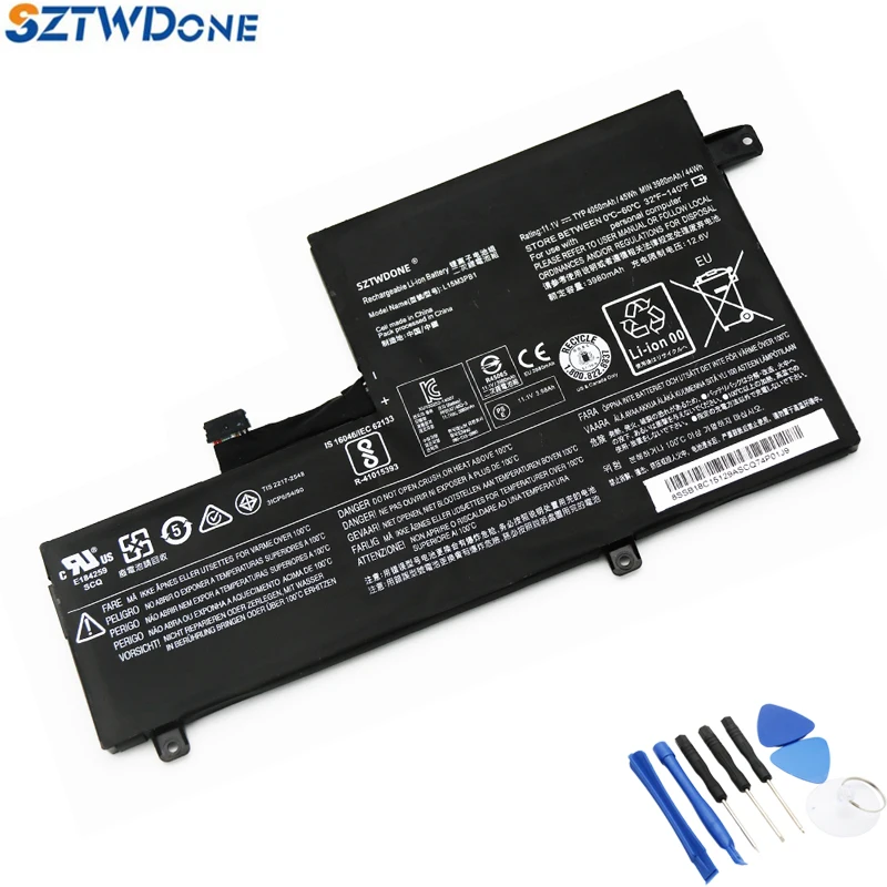 Аккумулятор SZTWDONE для ноутбука Lenovo L15M3PB1 11 1 В 45 Втч 4050 мА · ч | Компьютеры и офис