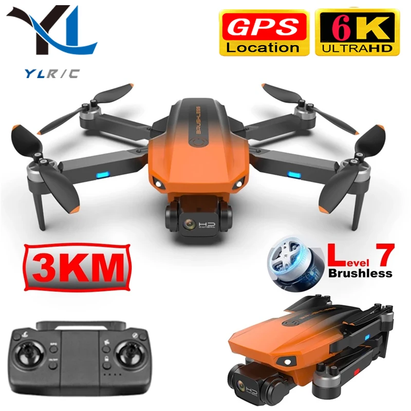 

2021 New Rg-101 Drone 4k 6K Hd Profesional Brushless Motor Rc Helicopters 5G Wifi Fpv Camera Drones Gps Quadcopter Distance 3Km