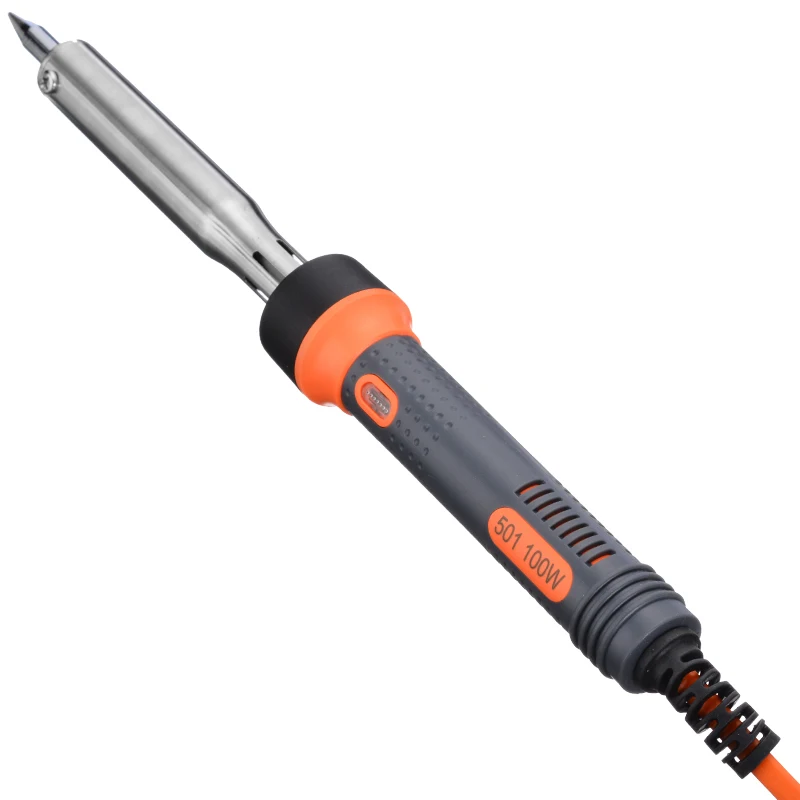 60W 80W 100W 150W 220V Electric Soldering Iron with Rubber Handle Heat Pencil Welding Repair Tool