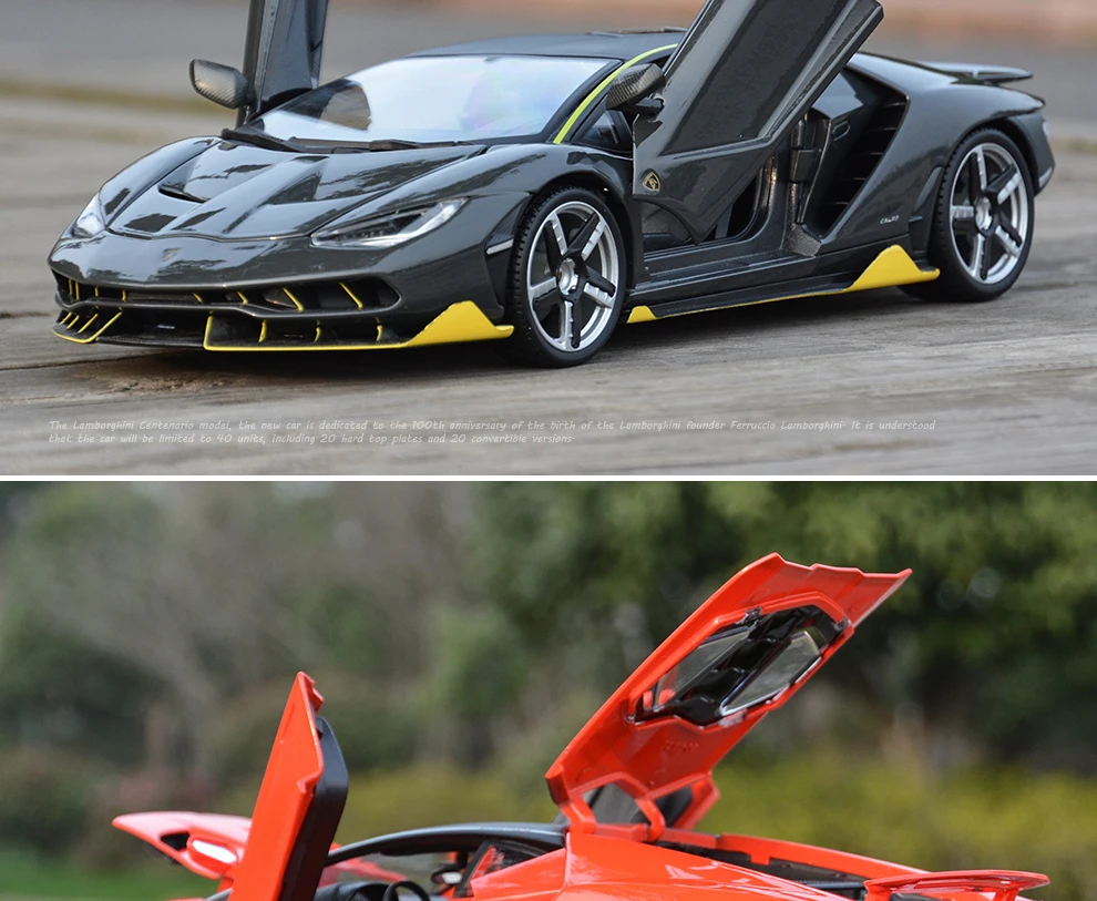 Maisto 1:18 центенарио LP770-4 спортивный автомобиль статическая литая модель сплава Модель автомобиля