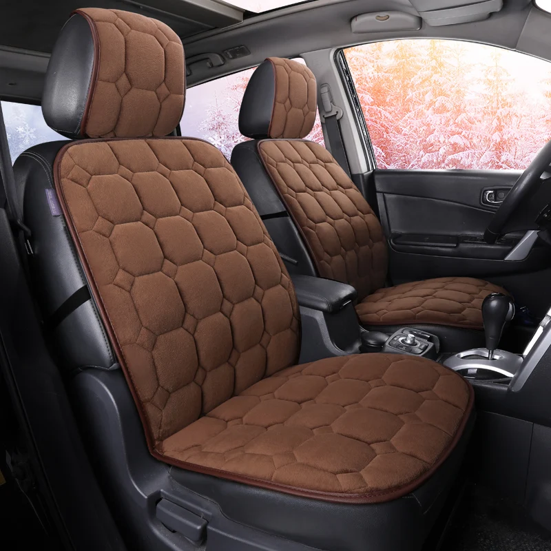 

Fashion Velvet Warm Car Winter Cushion Car General Autumn And Winter Cushion