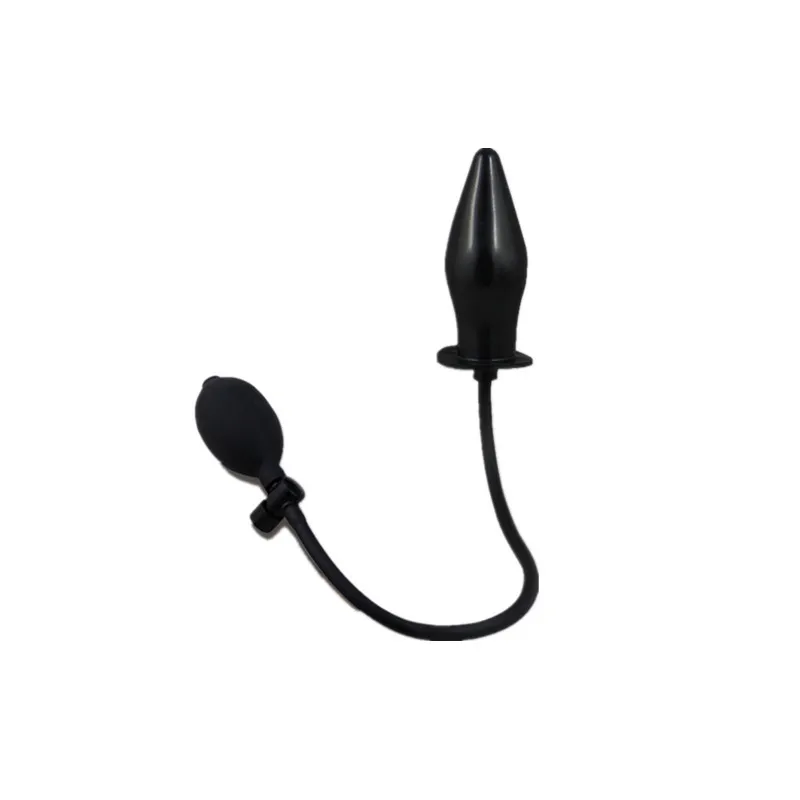 2 шт. надувная Анальная пробка имитация пениса расширитель надуйте игрушки şişme