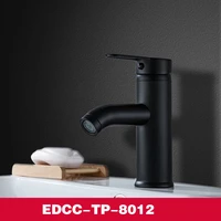 tp 8012 black faucet stainless steel paint faucet bathroom basin faucets blacked hot cold mixer tap single hole