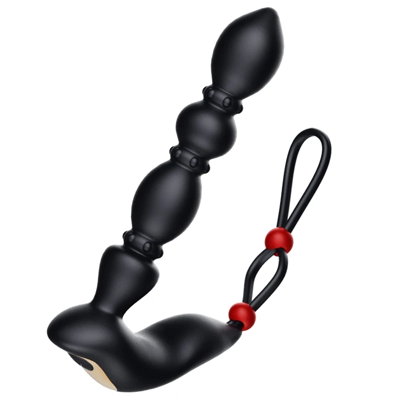 Вибратор-массажер простаты для мужчин анальная пробка с крючком USB-разъем