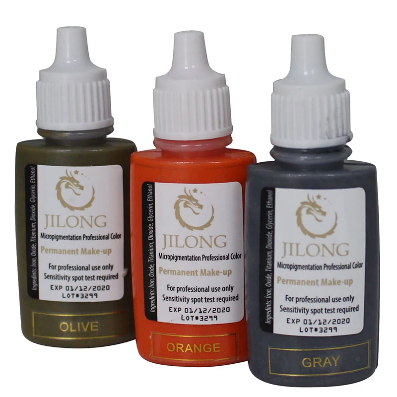 

15ml Permanent Tattoo Pigment Body Art Plant Extract Beauty Makeup Tattoo Ink Microblading Permanent Makeup Pigments Cosmetics