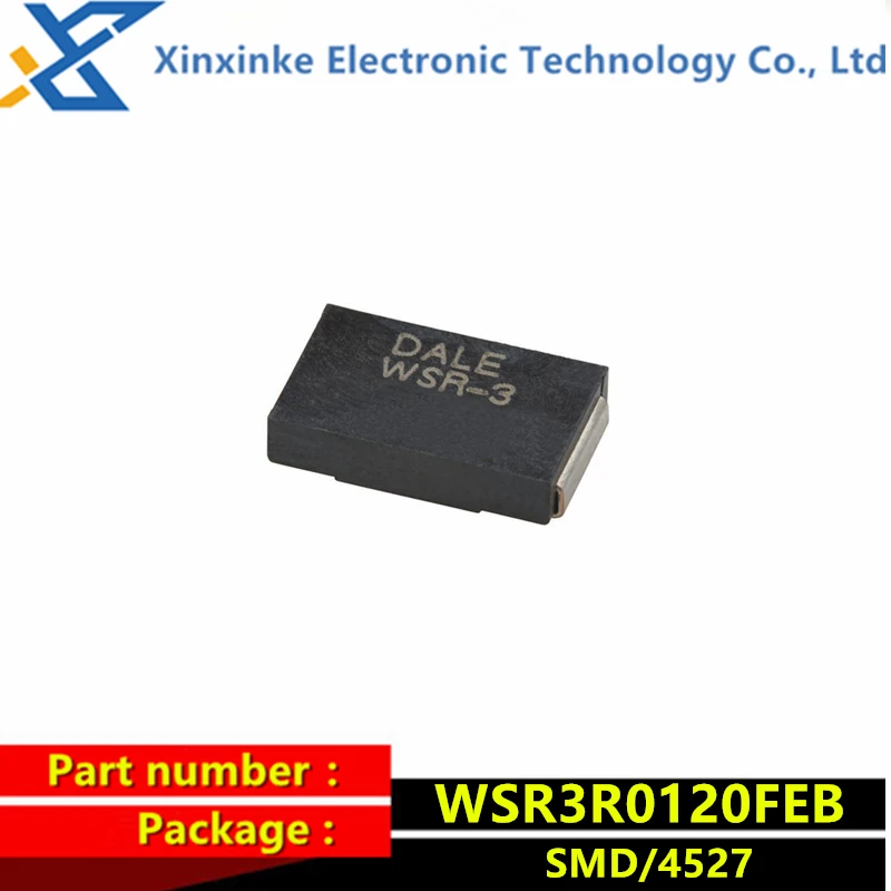 WSR3R0120FEB DALE WSR-3 0.012R 1% 4527 3W 12mR Precision alloy power resistor New original genuine Current sensing resistor