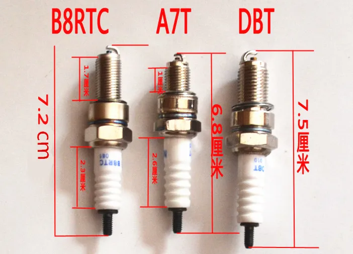 Свеча зажигания для мотоцикла A7TC D8TC B8TC B8RTC E6TC E5TC E7TC E8TC E9C мотоцикла|Свечи и