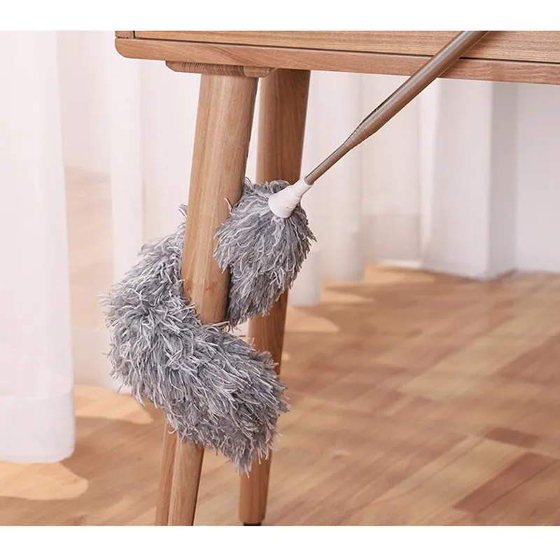Регулируемый и гибкий Duster салфетка для уборки пыли продлить эластичная
