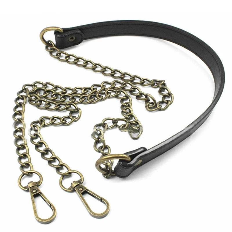 Модная женская сумка через плечо с ручкой на ремне 120 см Регулируемая кожаная