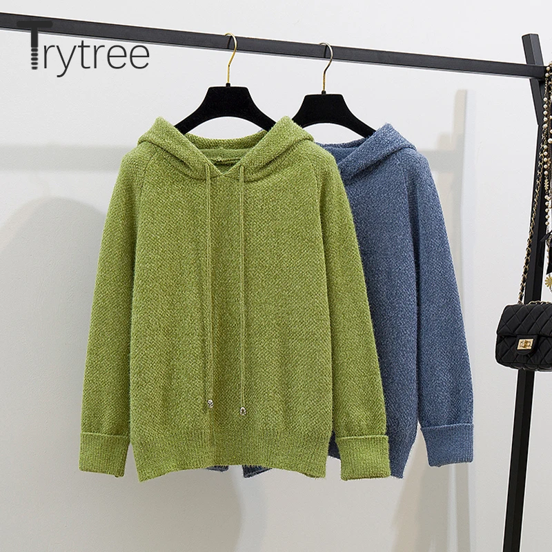 Trytree осенне зимний комплект из двух предметов Повседневный трикотажный