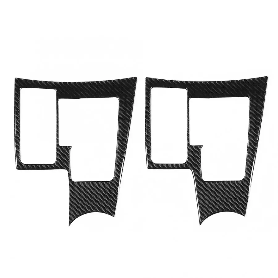 Панель переключения передач автомобиля из углеродного волокна внутренняя