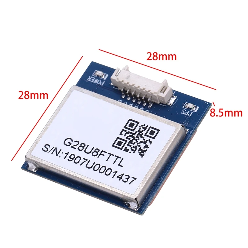 G28U8F ttl gps модуль с антенной ttl 1-10 Гц со вспышкой модуль управления полетом для дрона Автомобильный навигатор gps управление полетом