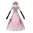 Костюм черного Батлера для косплея Phantomhive, розовое платье лолиты, наряды для вечевечерние НКИ на Хэллоуин для девочек