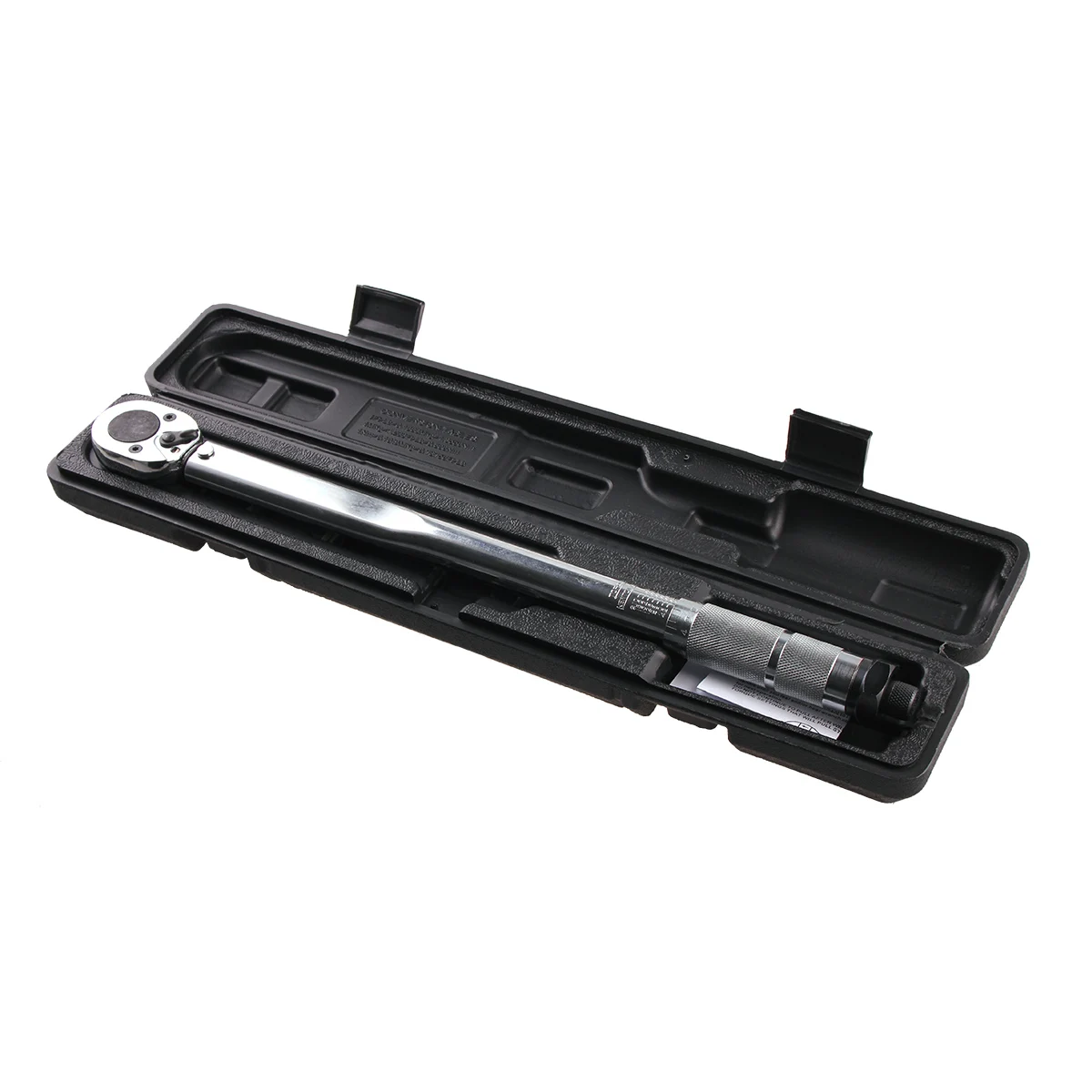 

1/2" Square Drive 28-210Nm Torque Wrench Professional Drive Click Type Ratcheting Wrench Repair Spanner Key 20-150 ft. lbs.