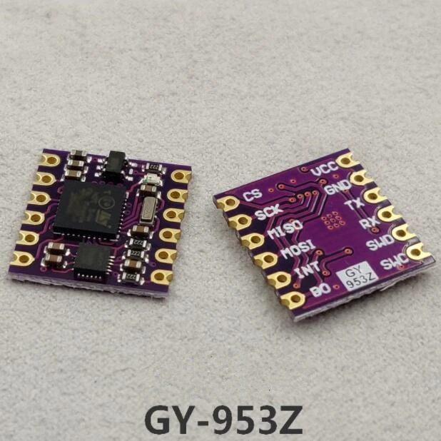 

GY-953Z Serial 9-Axis Sensor Module / Angle Output / Magnetometer / Acceleration / Gyro