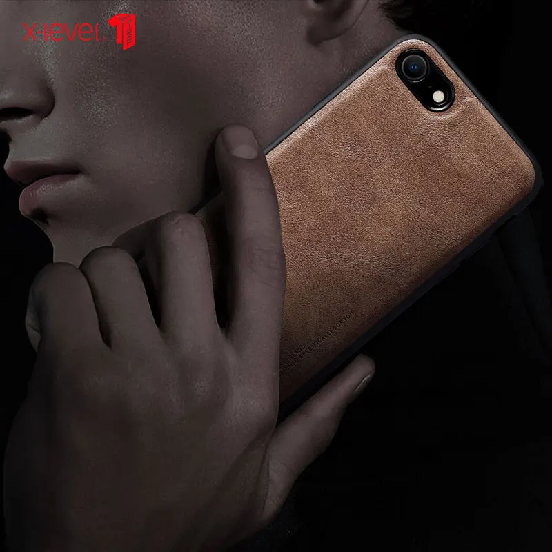 Роскошный кожаный чехол для iPhone SE 2020 8 7 12 13 14 Pro Max оригинальный противоударный