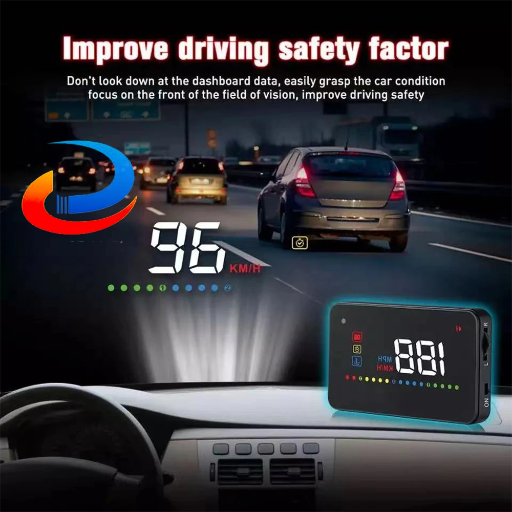 

Проектор на лобовом стекле A200, OBD, OBD2, цифровой измеритель скорости автомобиля