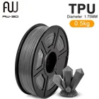 Нить из ТПУ 1,75 мм, 0,5 кг с точностью размера катушки +-0,02 мм, гибкий нетоксичный материал для 3d-печати для 3D-принтера FDM