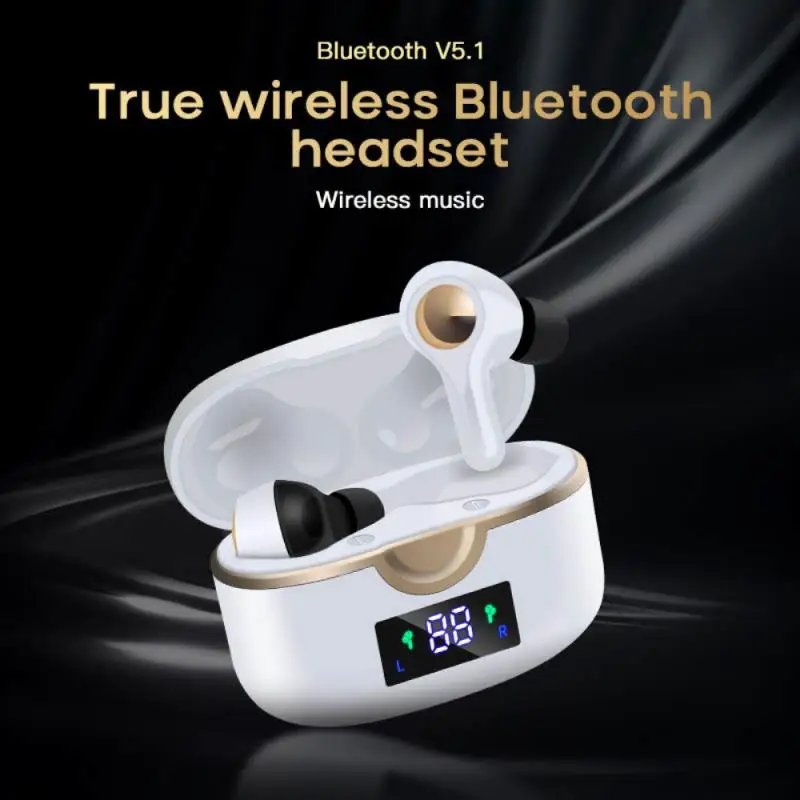 TWS Bluetooth Wireless 5.1 In-ear Earphone Touch Headphone Gaming Bass Stereo Hifi Music Volume Control Headset Earbuds