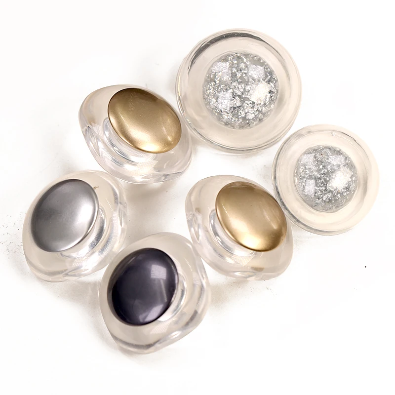 3 шт. Женская ветровка прозрачная пуговица для одежды шитая хвостовиком