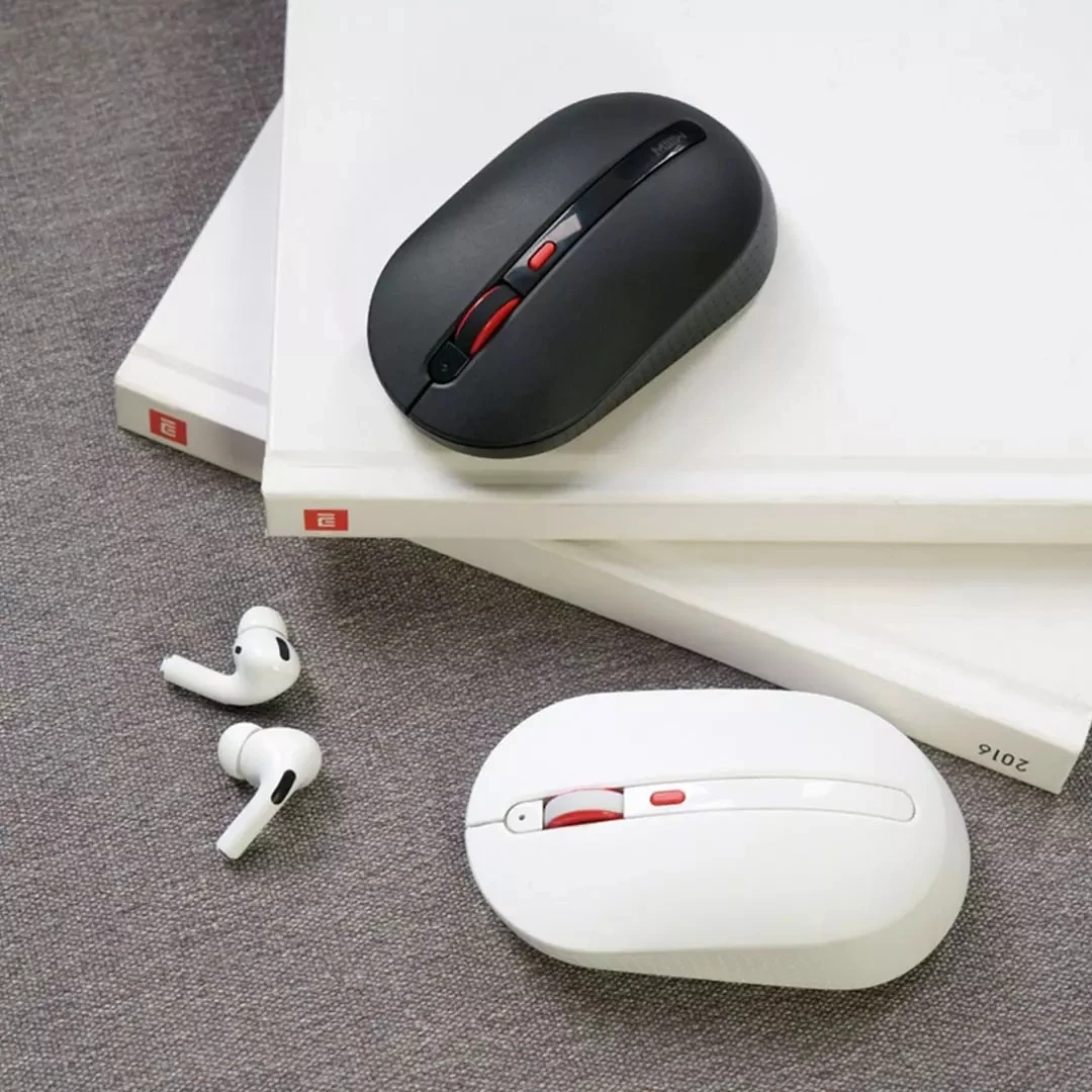 Беспроводная Бесшумная мышь xiaomi Youpin Miiiw 800/1200/1600DPI многоскоростная кнопка DPI 2 4 ГГц