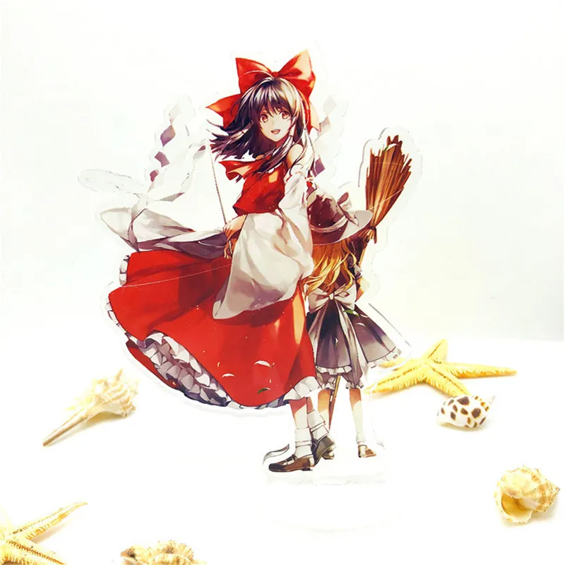 Touhou Proje фигурка акриловая кукла аниме Hakurei Reimu Kirisame Marisa Юкари Якумо 16 см Косплей