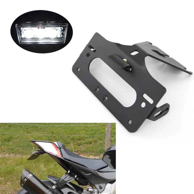 Подходят для Aprilia RSV4 2009 2020 Tuono RS4 125 50 2011 держатель номерного знака задний хвостовой