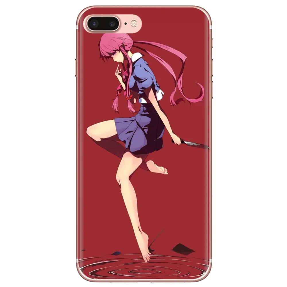 Платье для девочек в стиле аниме Gasai Юно дневник будущего силиконовый чехол