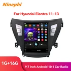 Автомагнитола 2DIN для Hyundai Elantra2011-2013 (вертикальный экран) мультимедийный плеер стерео GPS 2G + 32G 4G монитор двойная запись