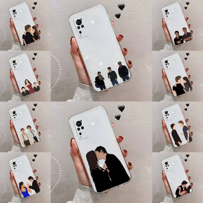 

The Vampire Diaries Damon CARTOON ART Phone Case Transparent For VIVO NEX V Z Y X 17 15 11 9 6 5 3 1 i S MAX PRO X 20SE Soft TPU