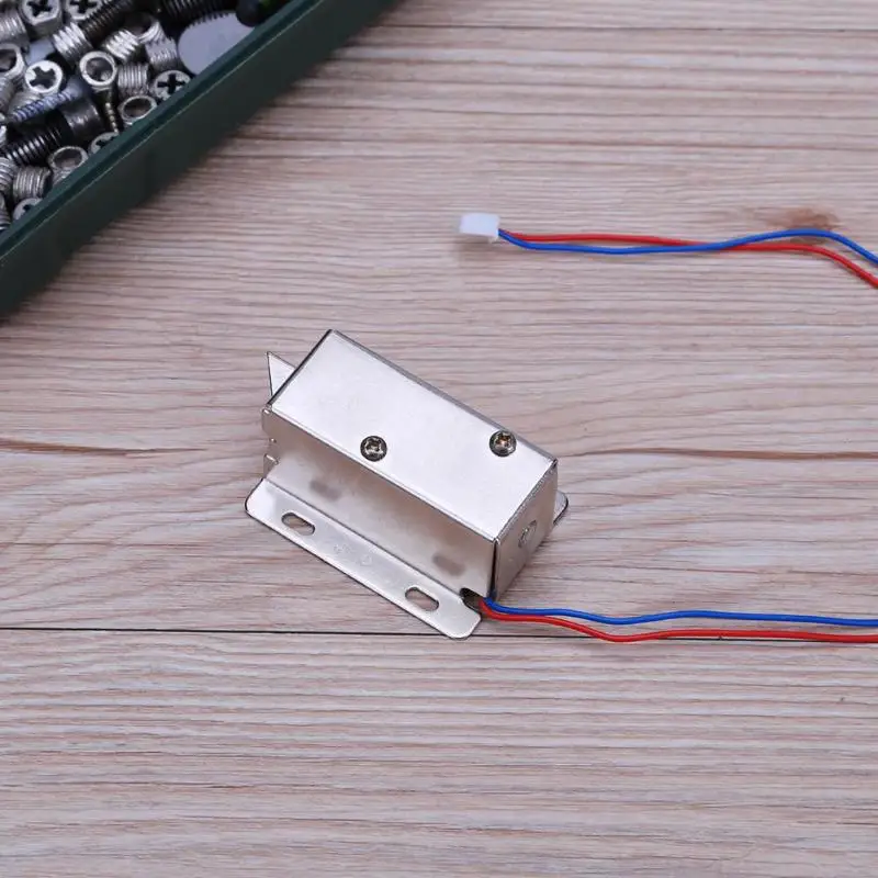 Электронный дверной замок наклонный правый 12 В 0 4 А сборка соленоидное