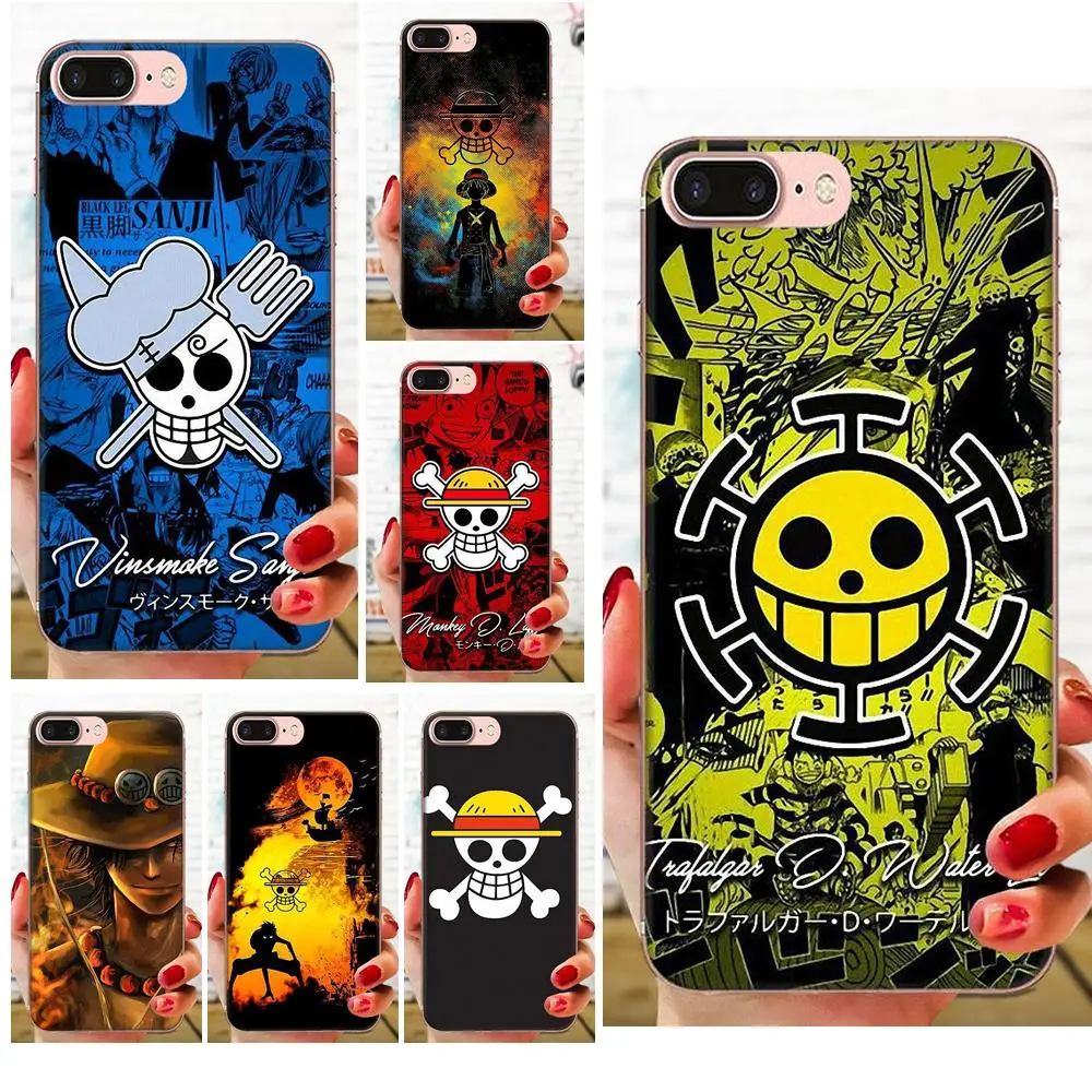 Мягкий прозрачный чехол в виде пиратов аниме для Xiaomi Redmi Note 2 3 3S 4 4A 4X 5 5A 6 6A Pro Plus |