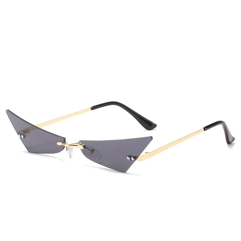 

Vintage Rimless Frame Eyewear For Women Sun Glasses Retro Luxury Oculos Gafas Steampunk Sunglasses oculos feminino Eyeglasses