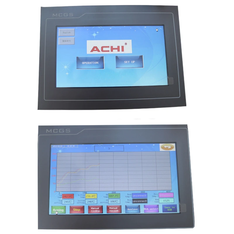 Автоматическая паяльная станция ACHI HR15000 WDS 620 BGA для ноутбуков игровых приставок