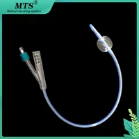 10pcs medical silicone foley catheter urology male and famale 2way urinary catheter clinical teaching traumatic pistol